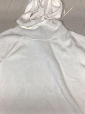 Kids White Hoodie Sweatshirt - Soft Pullover Hooded Top